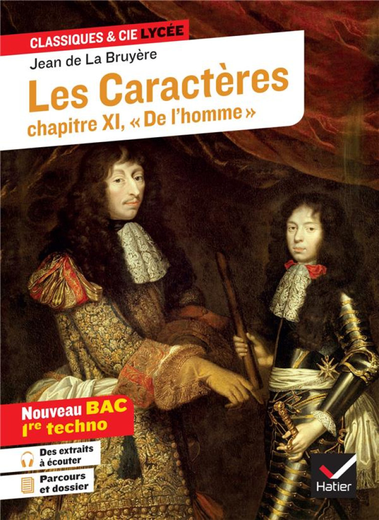 LES CARACTERES, LIVRE 11 (OEUV - LA BRUYERE/COUPRIE - HATIER SCOLAIRE