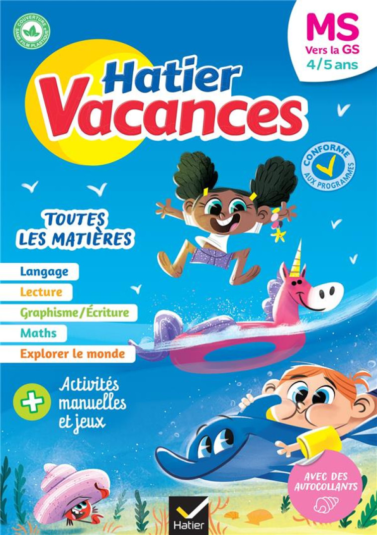 CAHIER DE VACANCES 2023 DE LA - DOUTREMEPUICH - HATIER SCOLAIRE