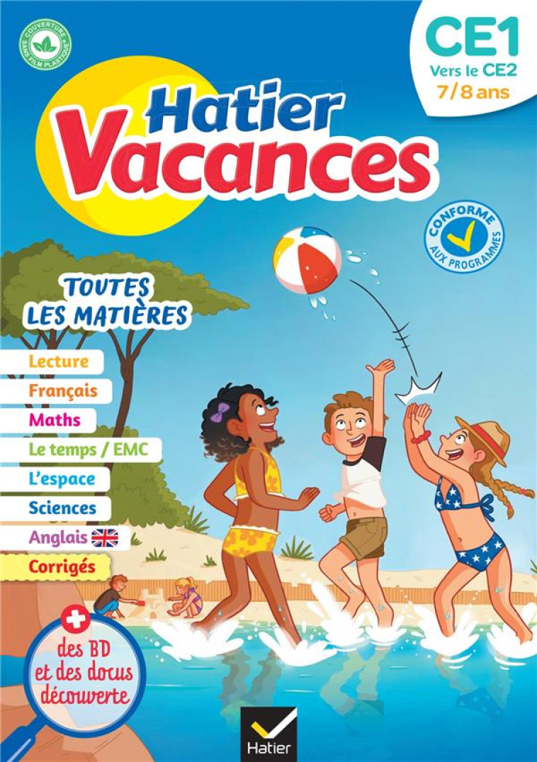 CAHIER DE VACANCES 2023  DU CE - IDIARD/CATALA - HATIER SCOLAIRE