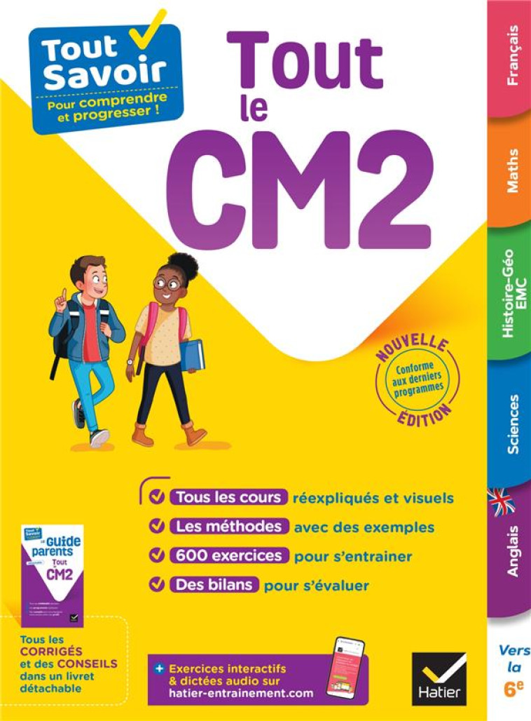 TOUT SAVOIR CM2 - TOUT-EN-UN - - ANTOINE/IDIARD/MUL - HATIER SCOLAIRE