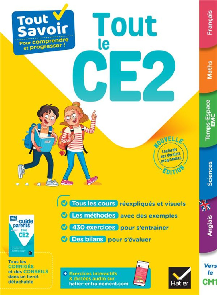 TOUT SAVOIR CE2 - TOUT-EN-UN - - ANTOINE/IDIARD/MUL - HATIER SCOLAIRE