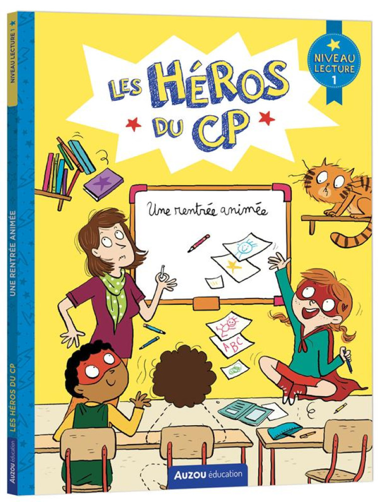 LES HEROS DU CP NIVEAU 1 - UNE - MARTINS/DREIDEMY - PHILIPPE AUZOU