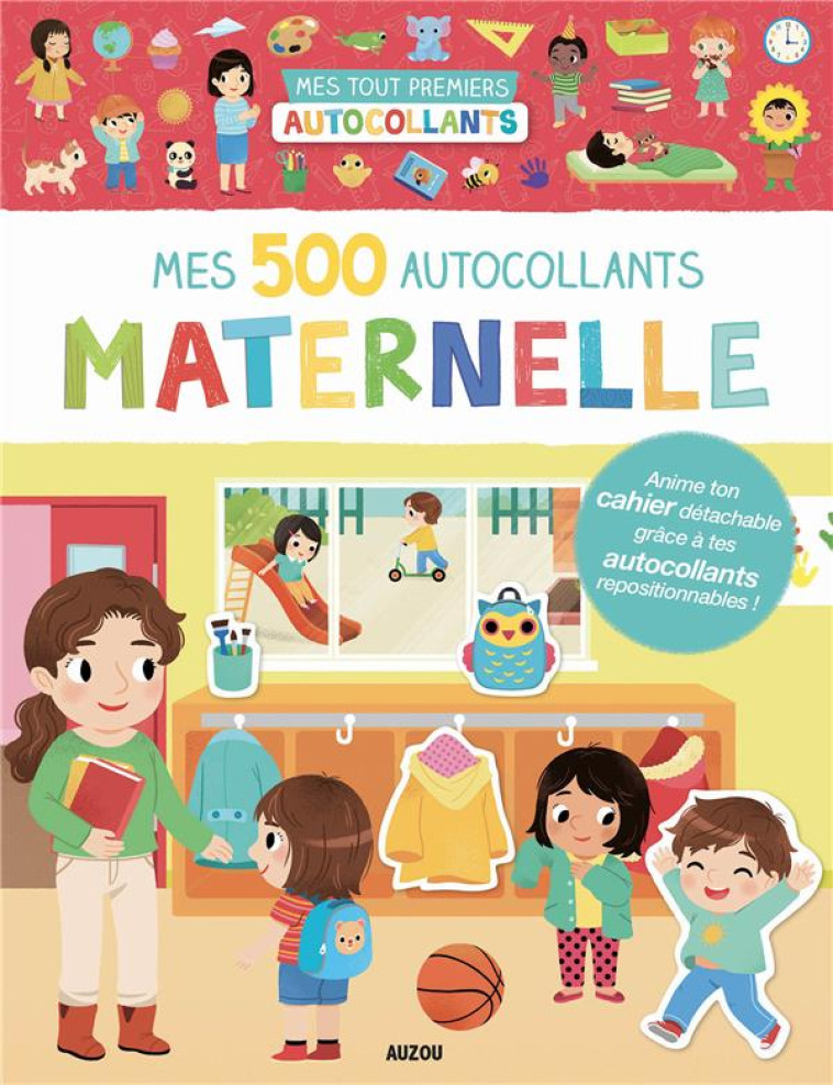 MES 500 AUTOCOLLANTS - MATERNE - WU YI-HSUAN - PHILIPPE AUZOU