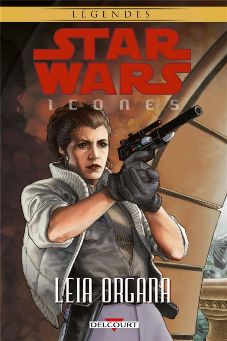 STAR WARS - ICONES 02. LEIA OR - COLLECTIF - Delcourt