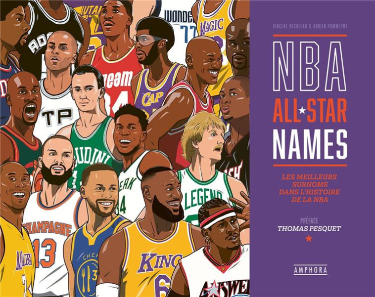 NBA ALL STAR NAMES. - LES MEIL - RECULEAU/POMMEPUY - AMPHORA