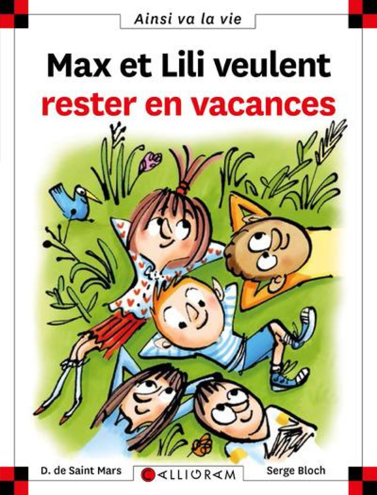 MAX ET LILI VEULENT RESTER EN - SAINT MARS (DE) D. - CALLIGRAM