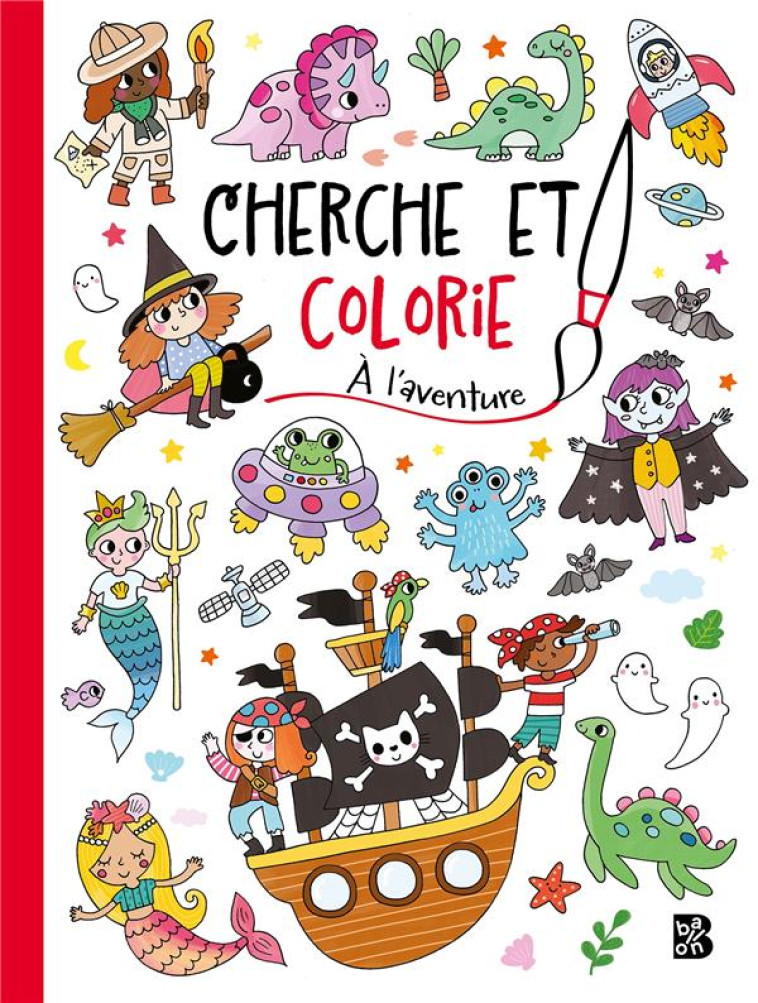 CHERCHE ET COLORIE - A L-AVENT - XXX - NC