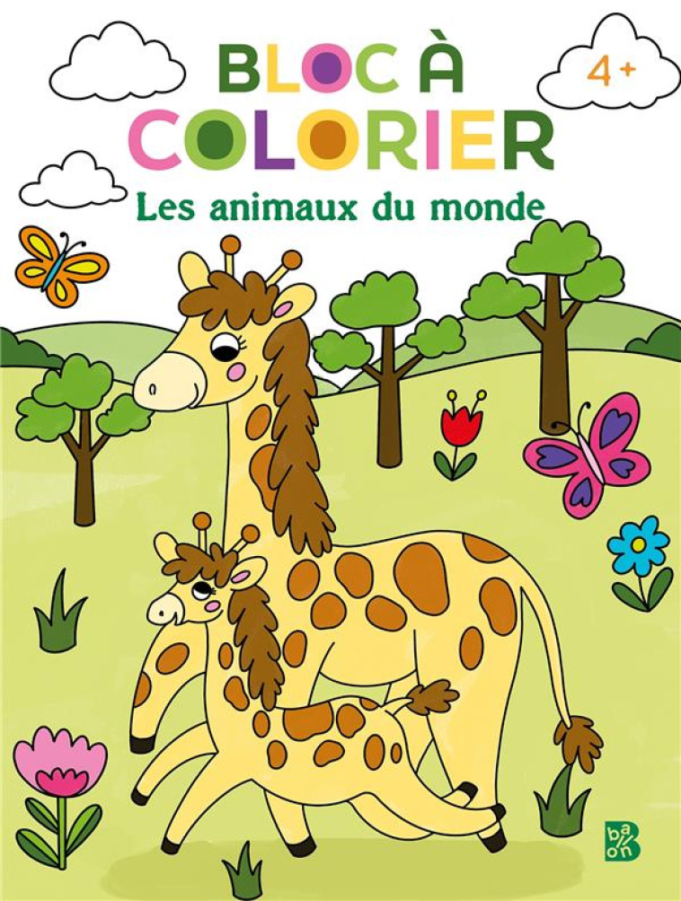 BLOC A COLORIER  - LES ANIMAUX - XXX - NC