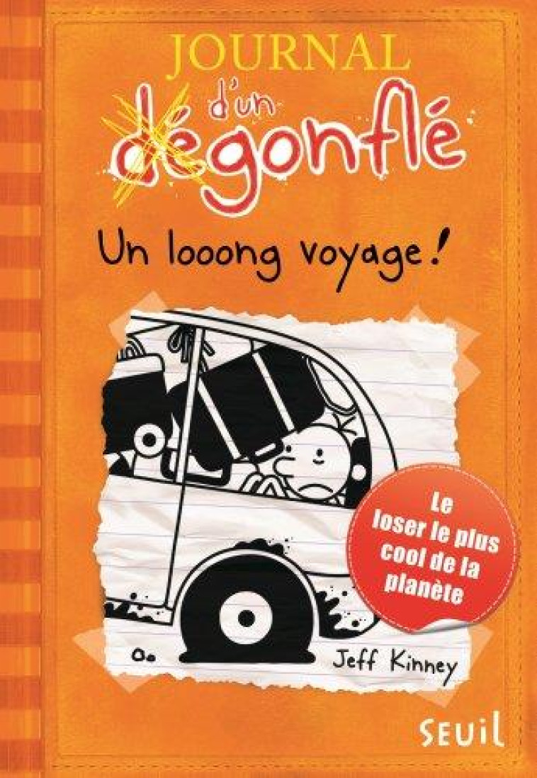 UN LOOONG VOYAGE. JOURNAL D-UN - KINNEY JEFF - Seuil Jeunesse