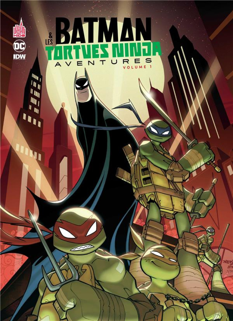 BATMAN ET LES TORTUES NINJA AV - SOMMARIVA JON - URBAN COMICS