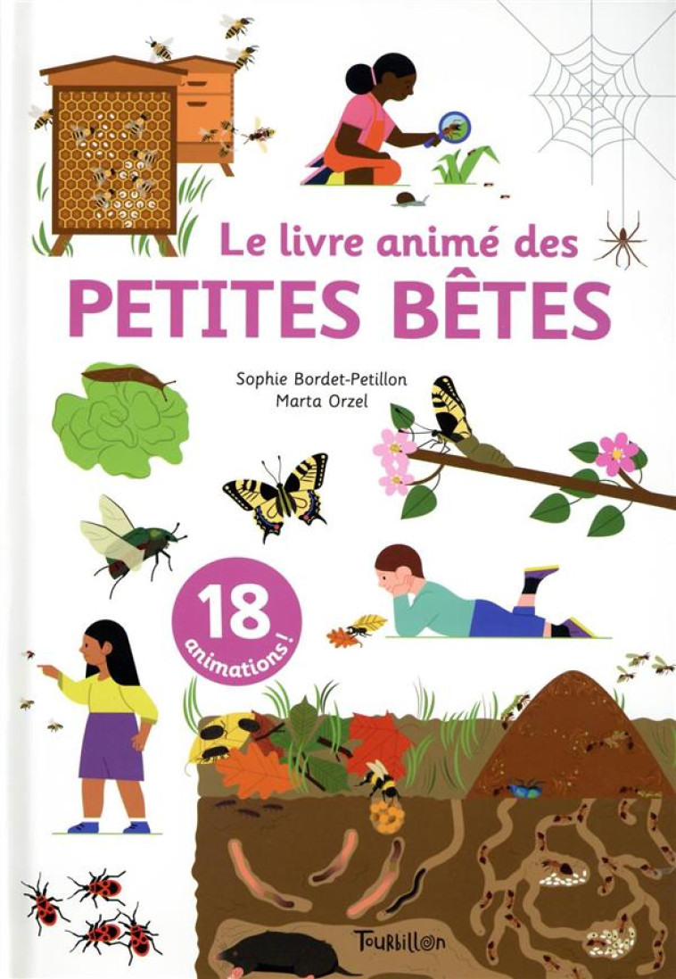 LE LIVRE ANIME DES PETITES BET - BORDET-PETILLON - TOURBILLON