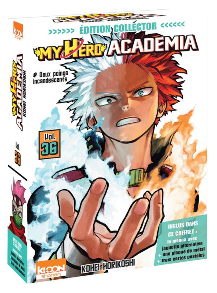 MY HERO ACADEMIA T36 - EDITION - HORIKOSHI KOHEI - KI-OON