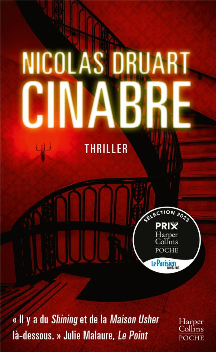 CINABRE - PAR L-AUTEUR DE L-EN - DRUART NICOLAS - HARPERCOLLINS