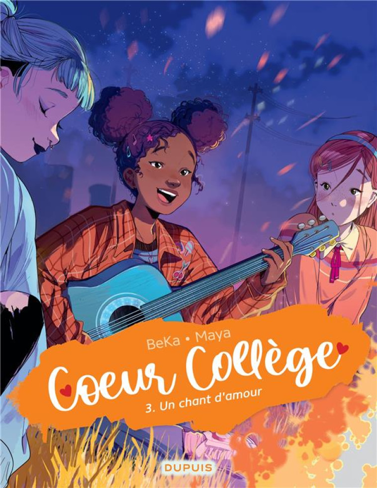 COEUR COLLEGE - TOME 3 - UN CH - BEKA/MAYA - DUPUIS