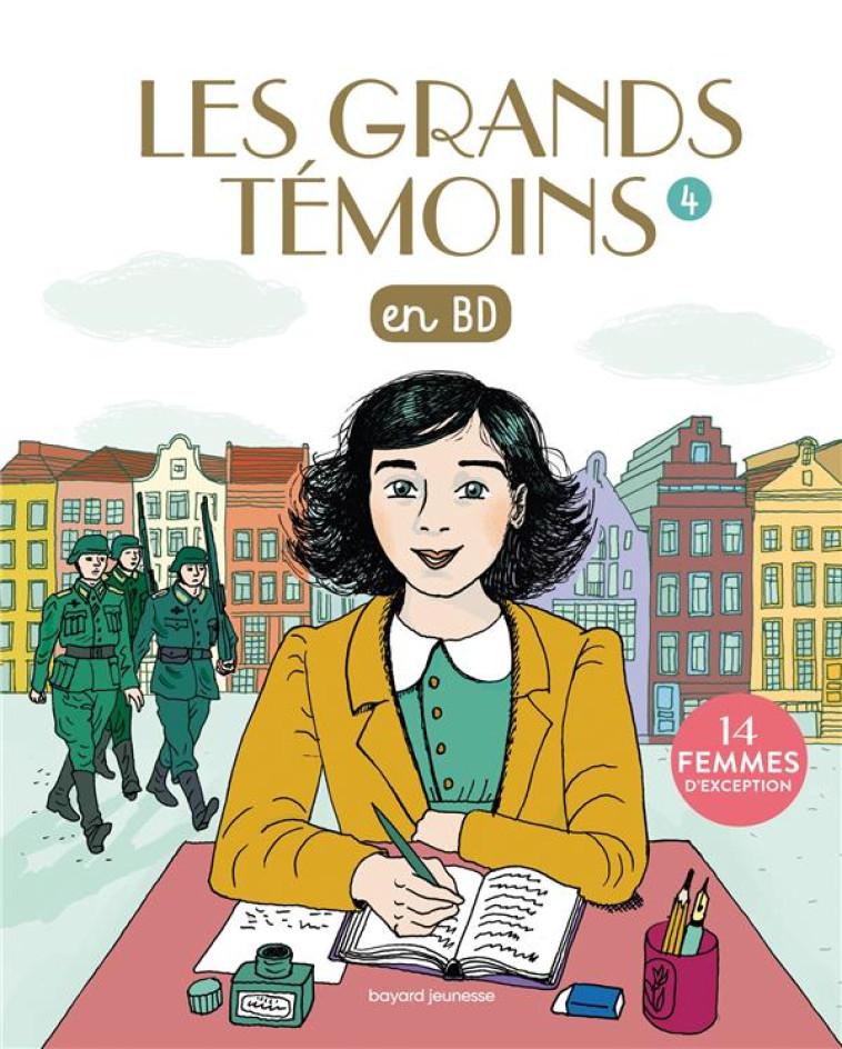 LES GRANDS TEMOINS EN BD , TOM - BORDET - PETILLON S. - BAYARD JEUNESSE