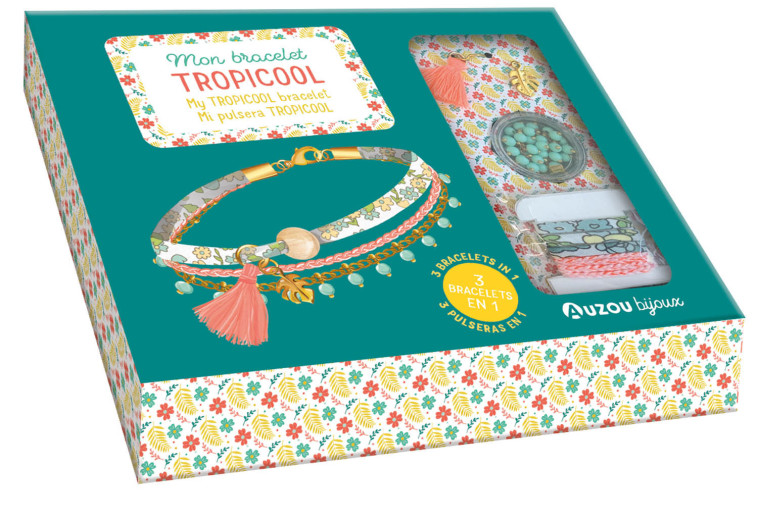 MON SUPERBE BIJOU - MON BRACELET TROPICOOL - Zabeil Zabeil - AUZOU