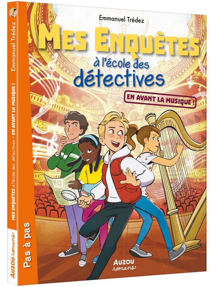 MES ENQUETES A L-ECOLE DES DET - TREDEZ EMMANUEL - PHILIPPE AUZOU