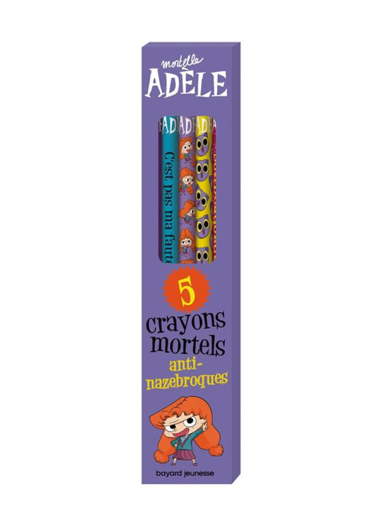 CRAYONS MORTELLE ADELE - MR TAN/LE FEYER - NC