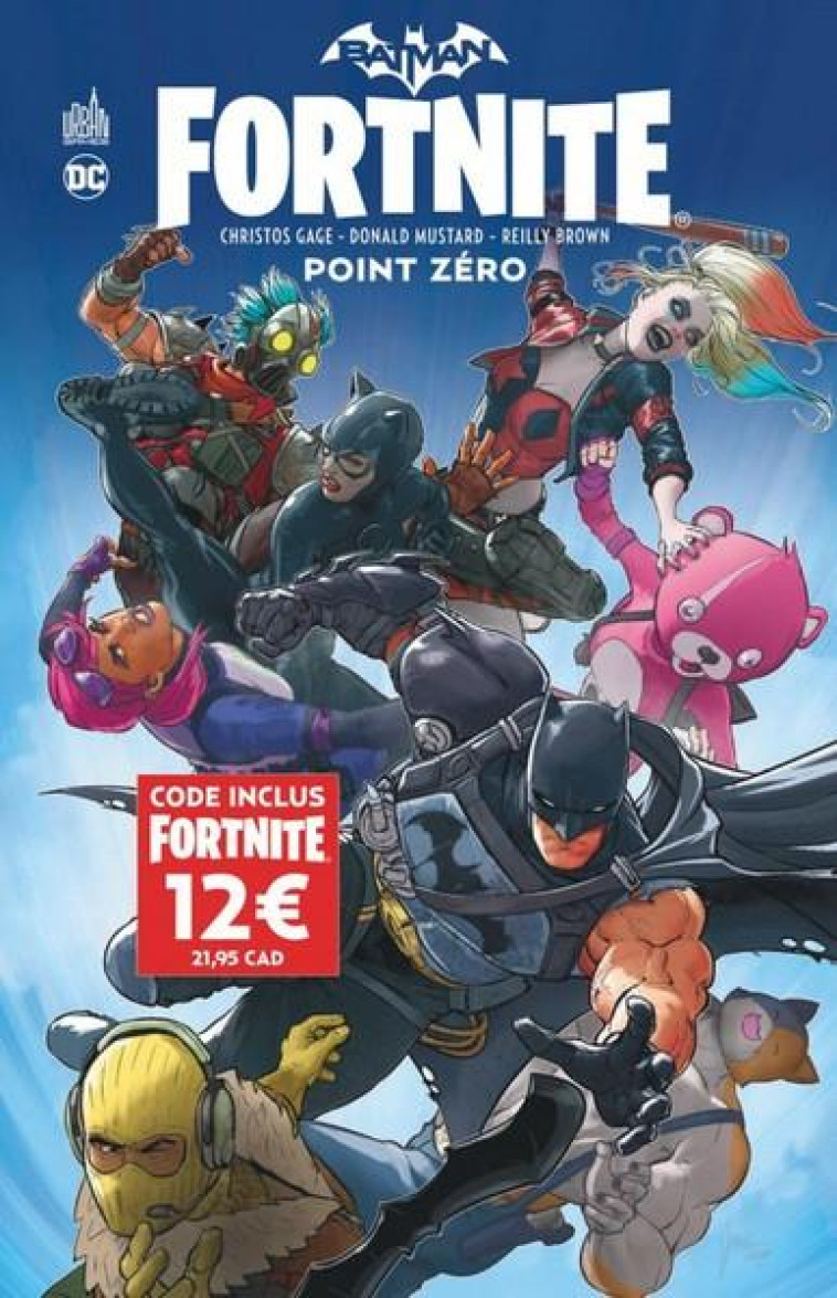 BATMAN FORTNITE POINT ZERO - GAGE CHRISTOS - URBAN COMICS