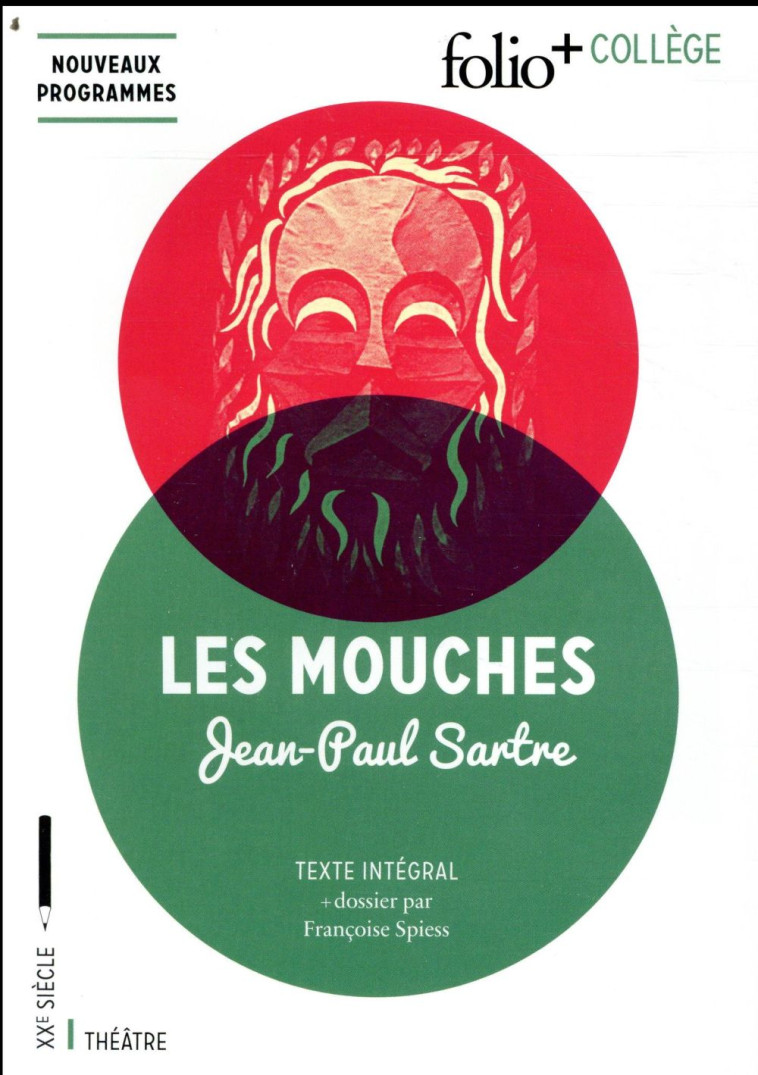 LES MOUCHES - DRAME EN TROIS A - SARTRE JEAN-PAUL - GALLIMARD