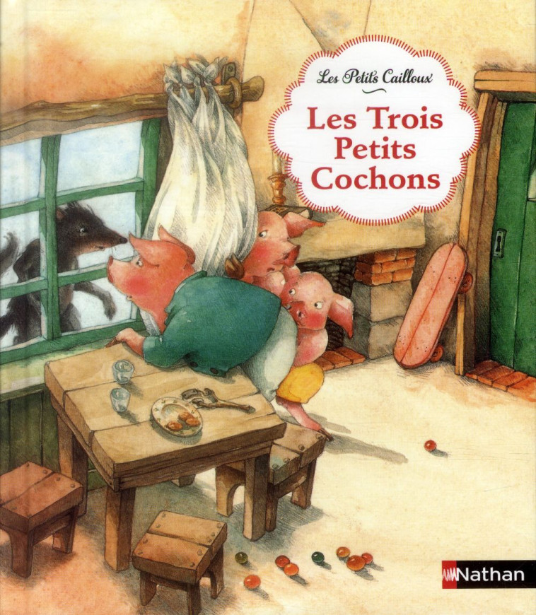 LES TROIS PETITS COCHONS - MATHIEU AGNES - Nathan Jeunesse