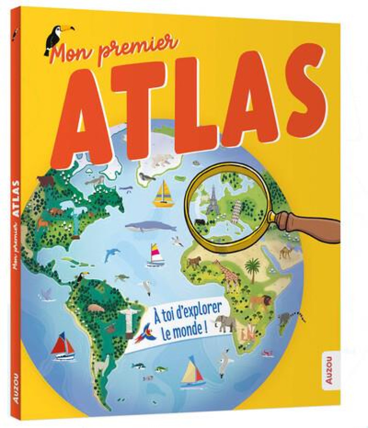 MON PREMIER ATLAS - DELHOMME/ELISSEE - PHILIPPE AUZOU