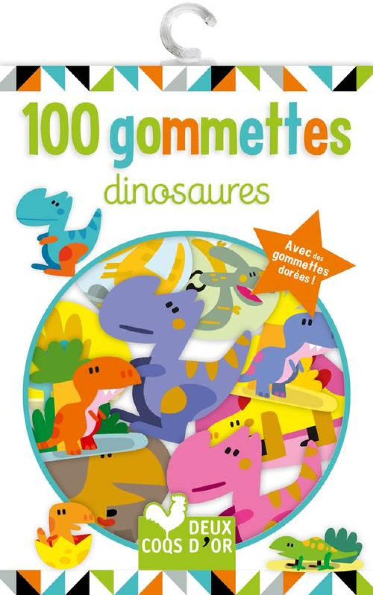 100 GOMMETTES - DINOSAURES - MOSCA FABRICE - NC