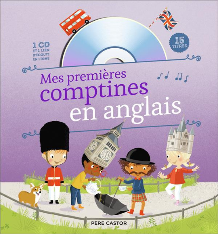 MES PREMIERES COMPTINES EN ANG - COLLECTIF/BRUNELET - FLAMMARION