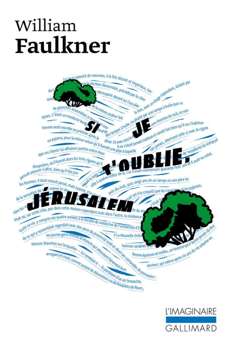 SI JE T-OUBLIE, JERUSALEM - FAULKNER/PITAVY - GALLIMARD