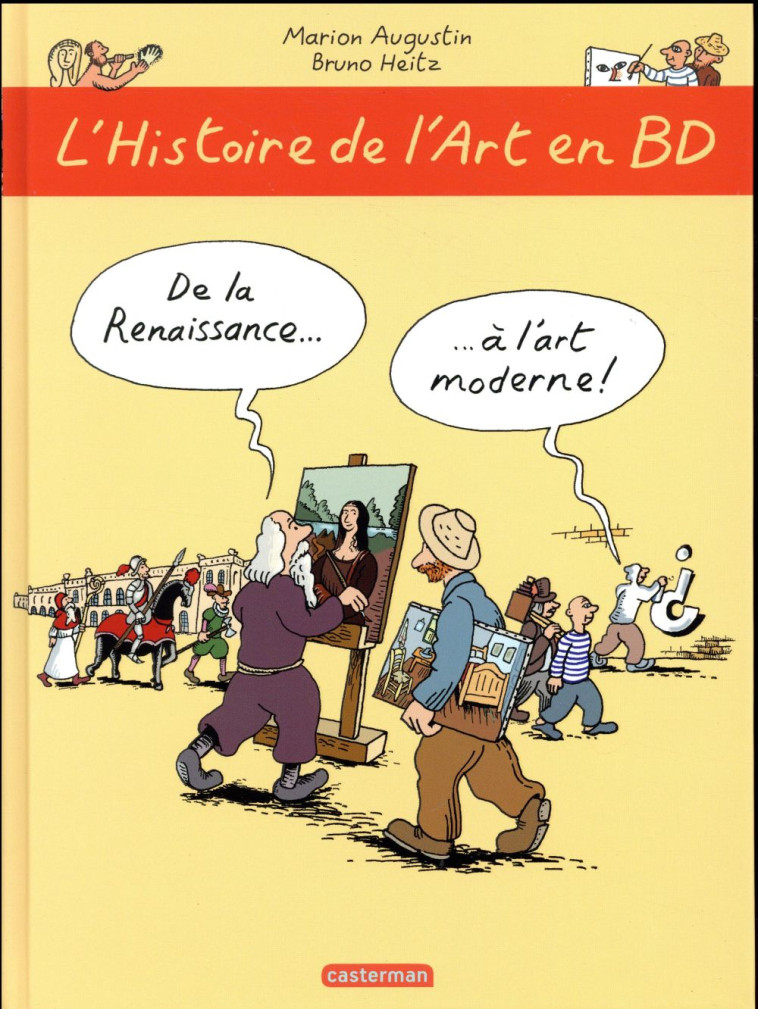 L-HISTOIRE DE L-ART EN BD T2 D - AUGUSTIN/HEITZ - Casterman