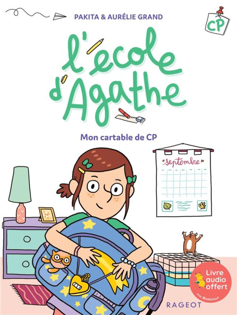 L-ECOLE D-AGATHE CP - MON CART - PAKITA/GRAND - RAGEOT