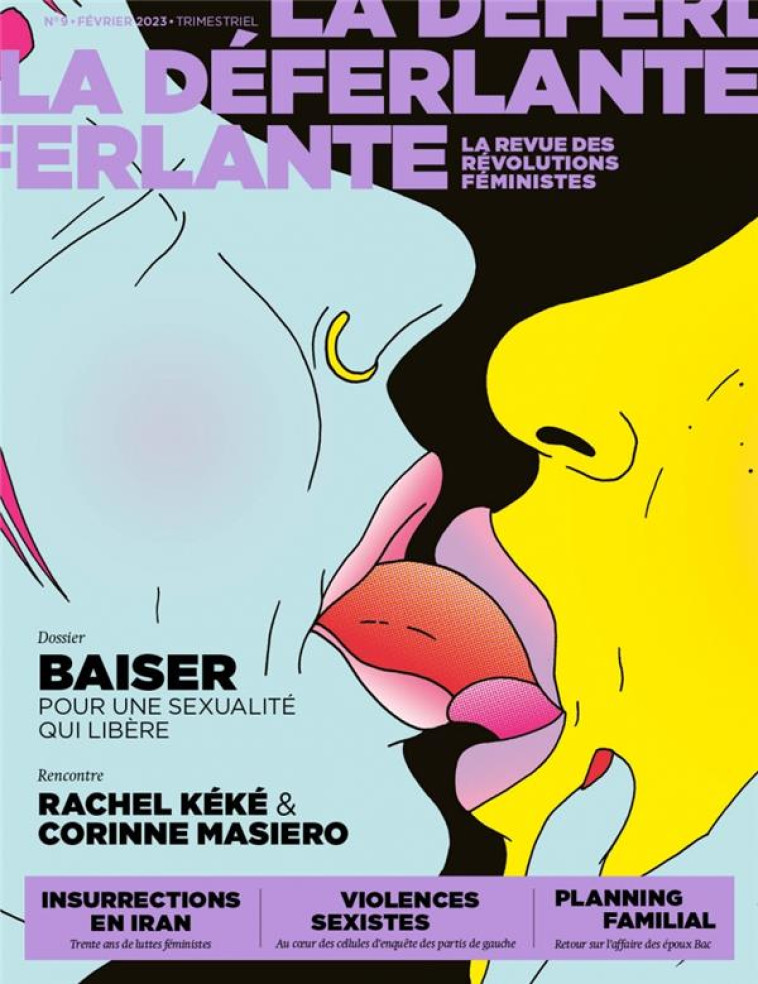 LA DEFERLANTE #9 - BAISER - COLLECTIF - NC