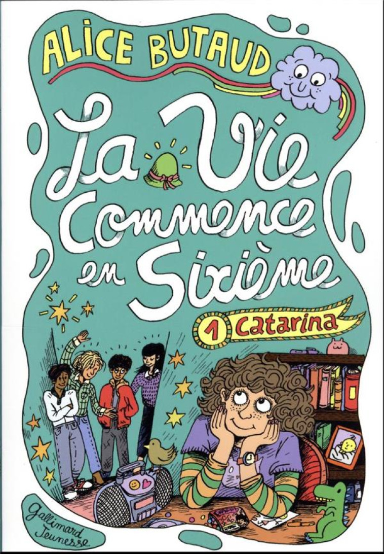 LA VIE COMMENCE EN SIXIEME - V - BUTAUD/CHETTEAU - GALLIMARD