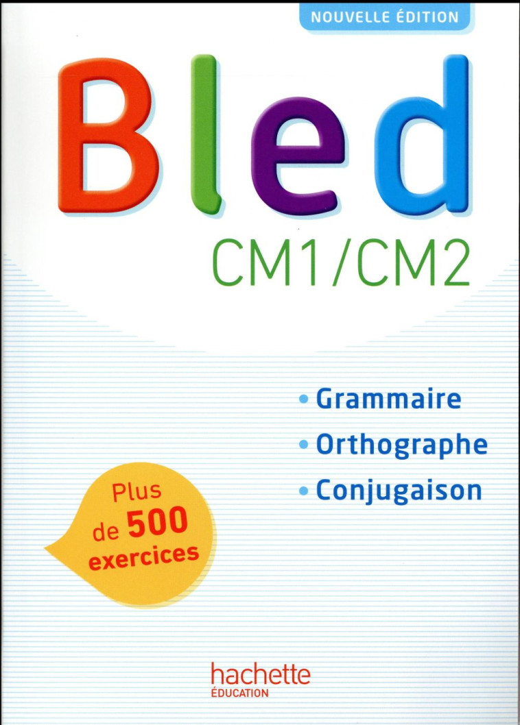 BLED CM1-CM2 - MANUEL DE L-ELE - BERLION DANIEL - Hachette Education