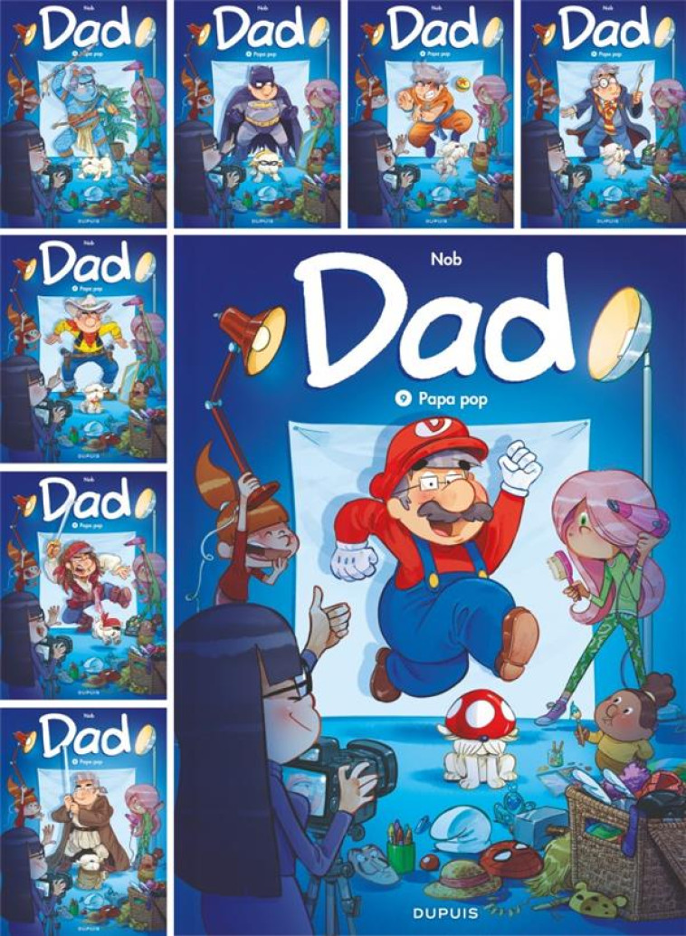 DAD - TOME 9 - PAPA POP / 8 VA - NOB - DUPUIS