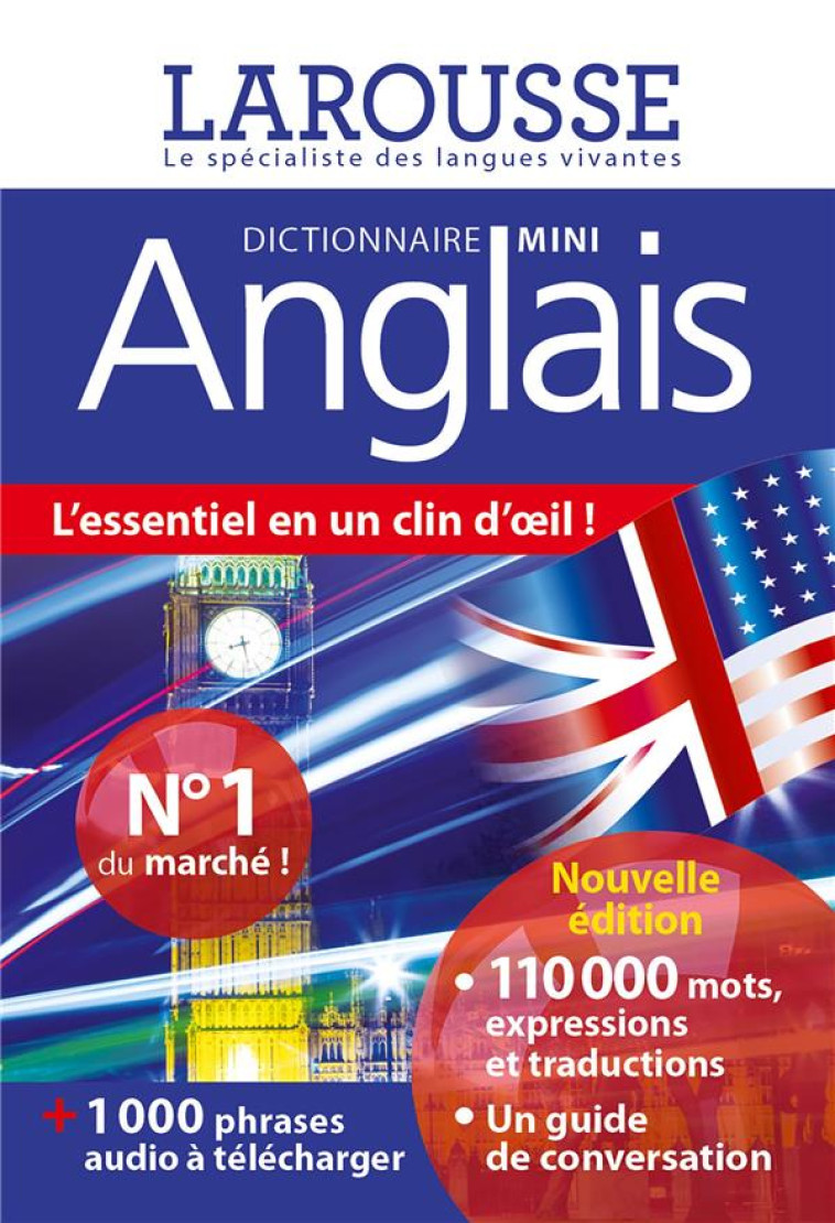 DICTIONNAIRE MINI ANGLAIS - COLLECTIF - LAROUSSE