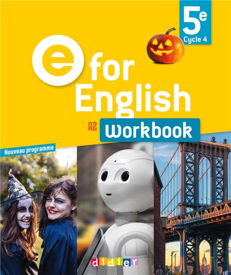 E FOR ENGLISH 5E (ED.2017) - W - CURSAT/BORDAT/LETANT - Didier