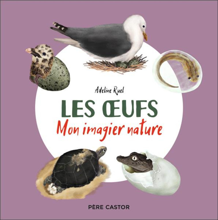 LES OEUFS - MON IMAGIER NATURE - RUEL ADELINE - FLAMMARION