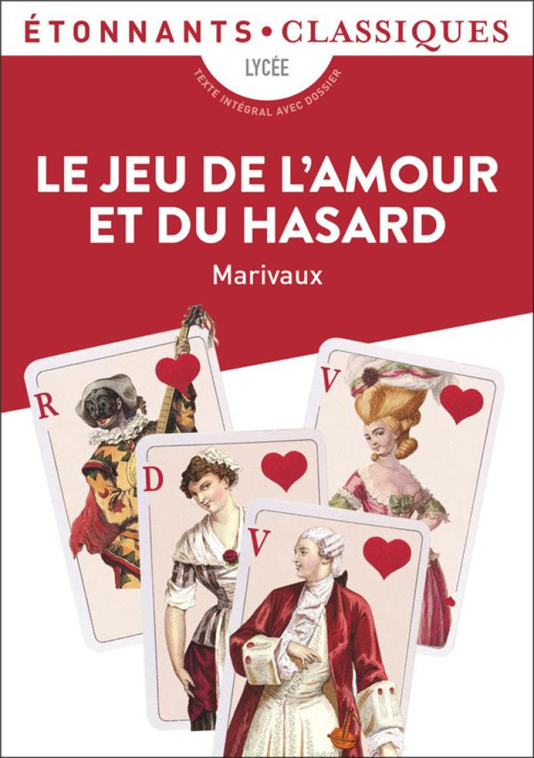 LE JEU DE L-AMOUR ET DU HASARD - MARIVAUX - FLAMMARION