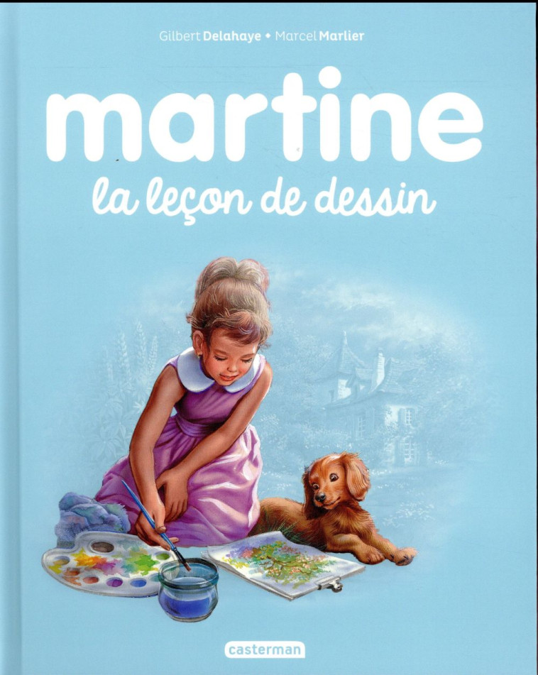 MARTINE, LA LECON DE DESSIN - - DELAHAYE/MARLIER - Casterman