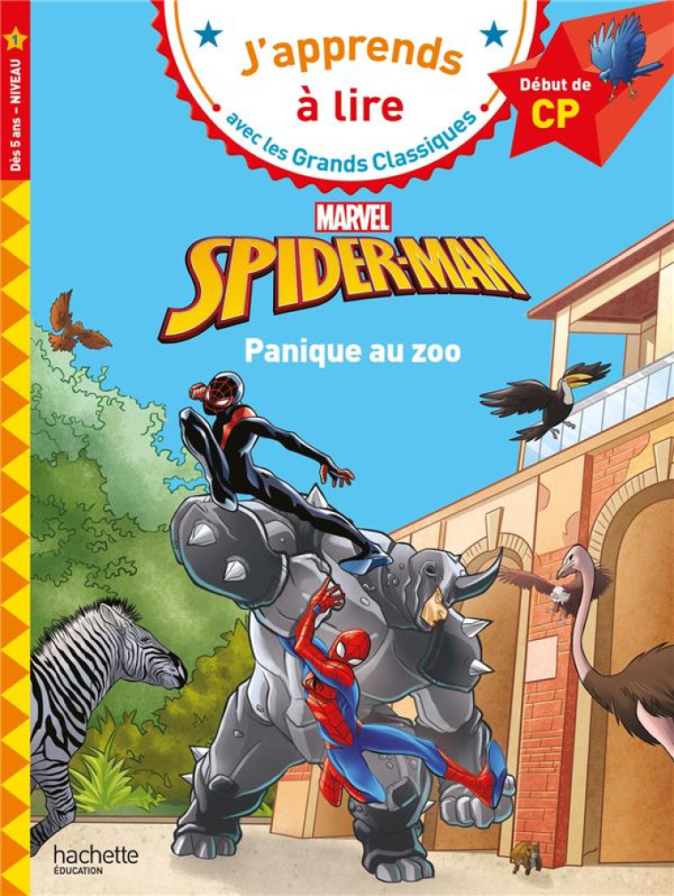 DISNEY CP NIVEAU1 SPIDER-MAN P - ALBERTIN ISABELLE - HACHETTE