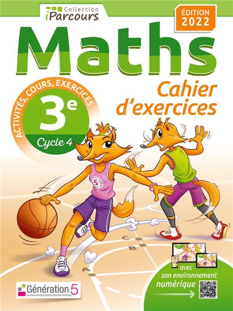 CAHIER D-EXERCICES IPARCOURS M - HACHE - GENERATION 5