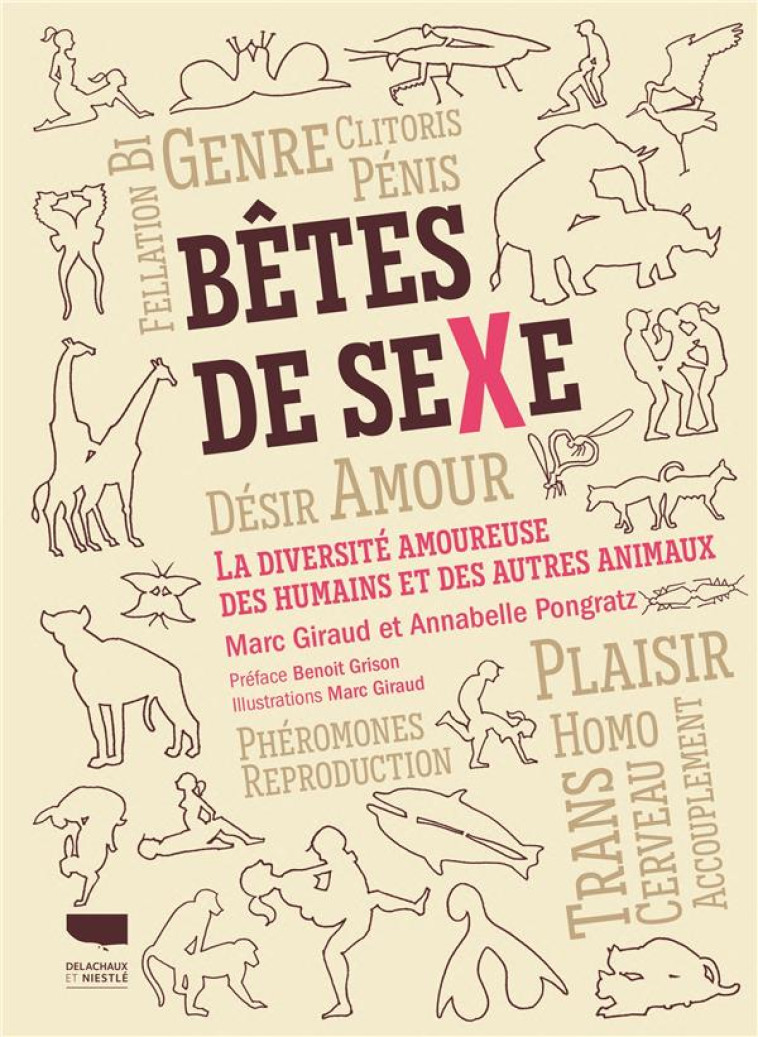 BETES DE SEXE. LA DIVERSITE AM - GIRAUD/PONGRATZ - DELACHAUX