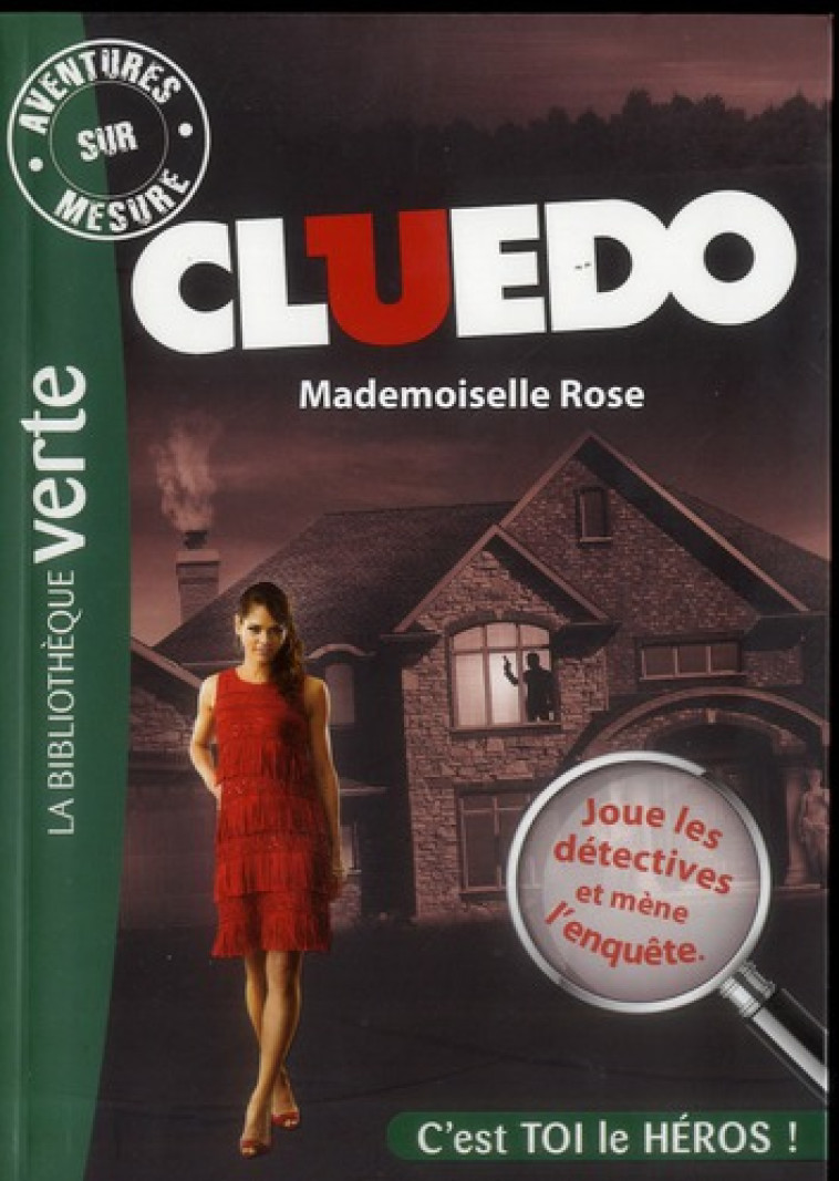 AVENTURES SUR MESURE - CLUEDO - HASBRO - Hachette Jeunesse