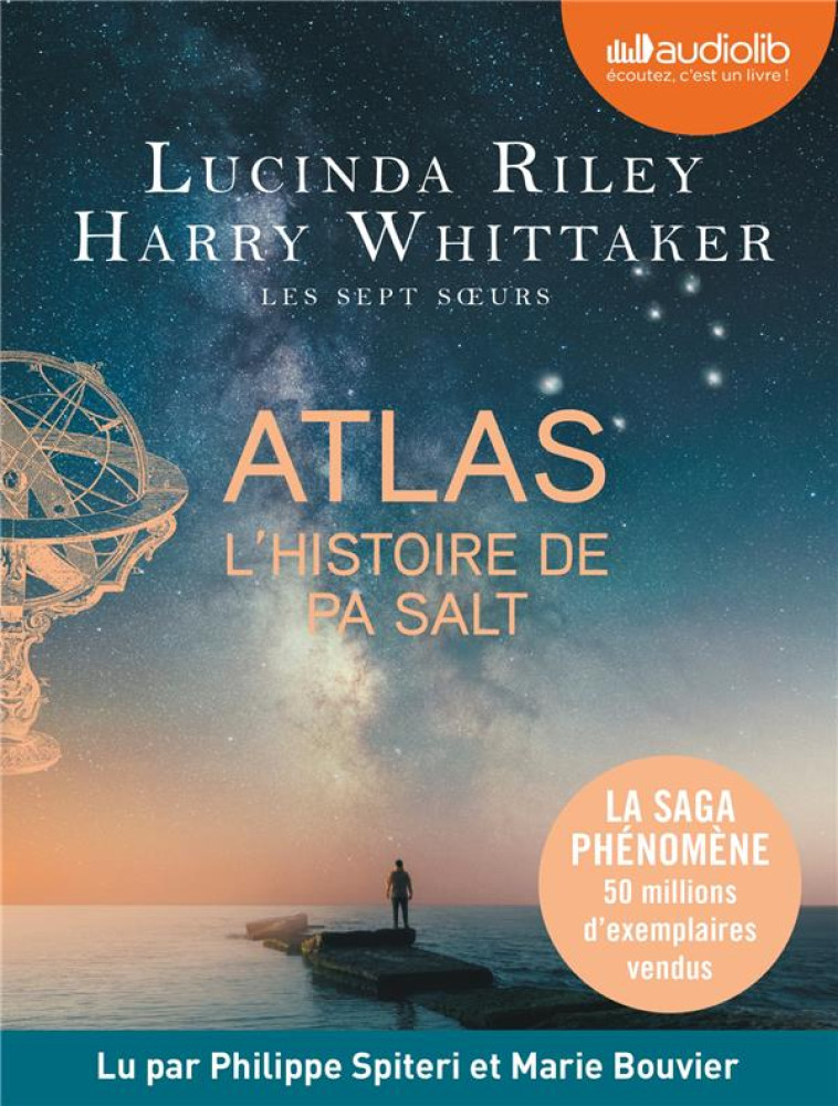 LES SEPT SOEURS TOME 8 : ATLAS : L'HISTOIRE DE PA SALT - RILEY, LUCINDA - AUDIOLIB