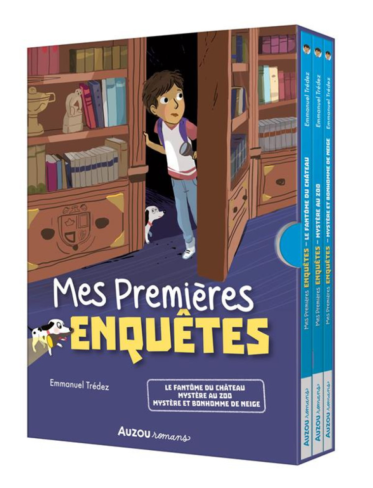 COFFRET BIBLIOTHEQUE 1 (TOMES - TREDEZ EMMANUEL - PHILIPPE AUZOU