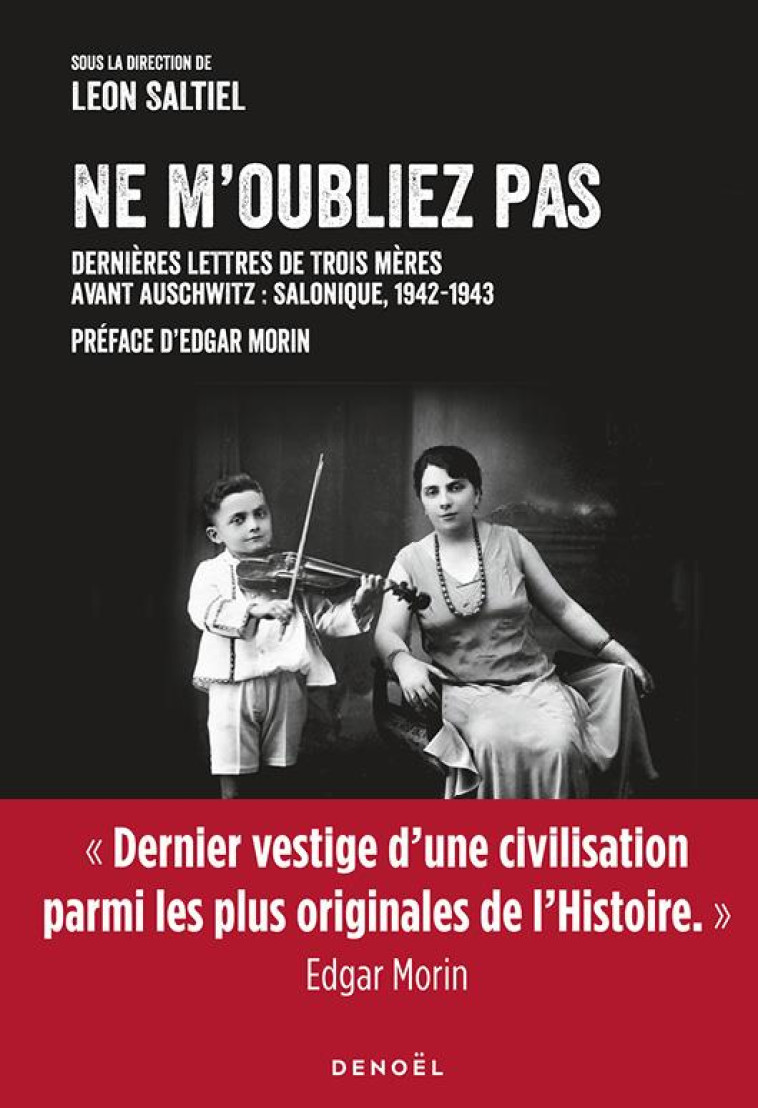 NE M-OUBLIEZ PAS - DERNIERES L - SALTIEL/MORIN - CERF