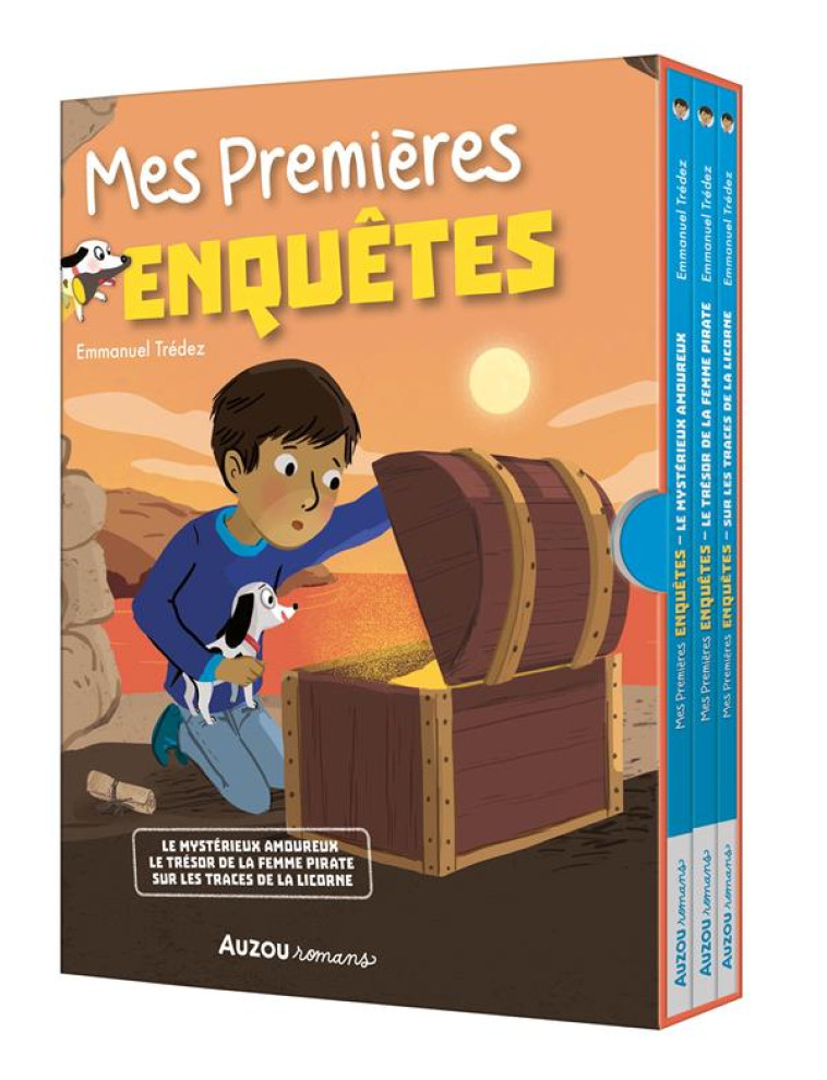 COFFRET BIBLIOTHEQUE 3 (TOMES - TREDEZ EMMANUEL - PHILIPPE AUZOU