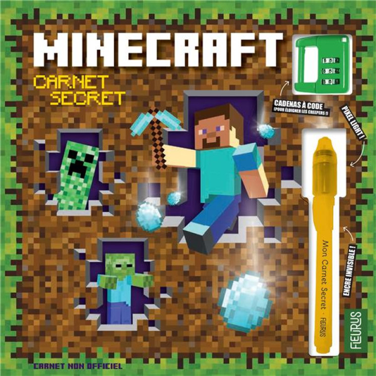 MON CARNET SECRET  MINECRAFT - XXX - NC