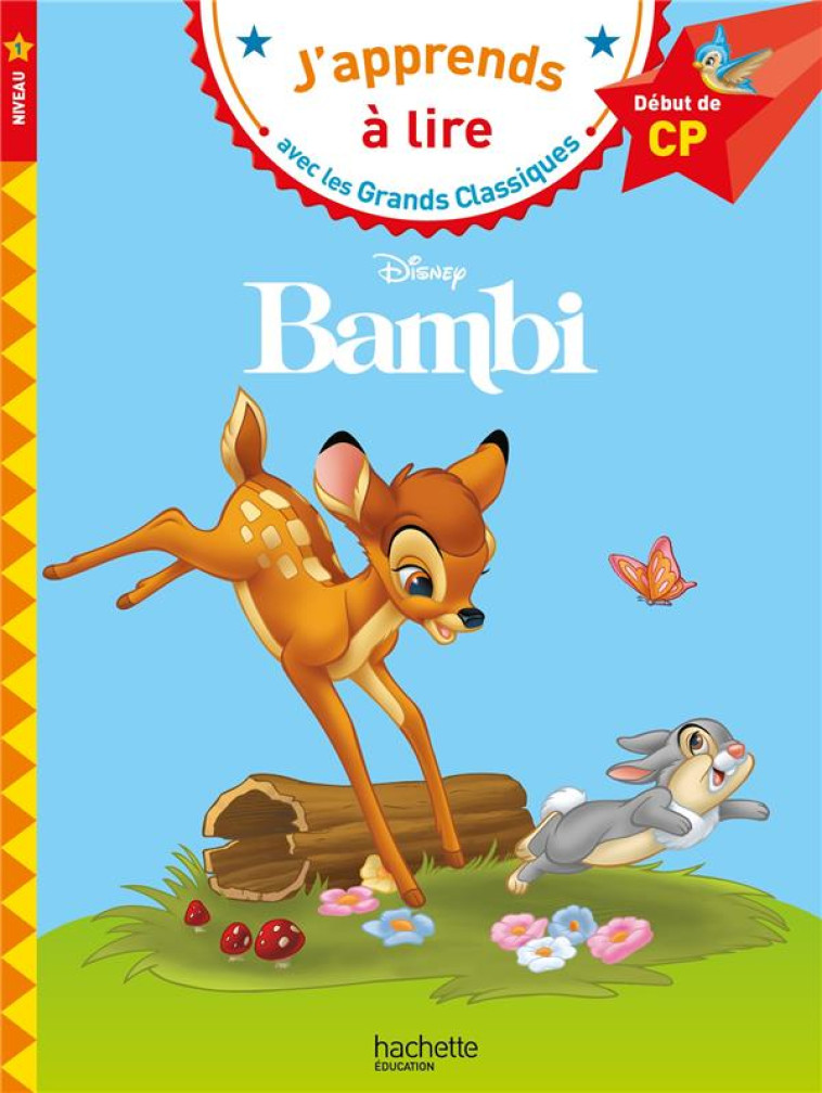 BAMBI CP NIVEAU 1 - ALBERTIN ISABELLE - HACHETTE